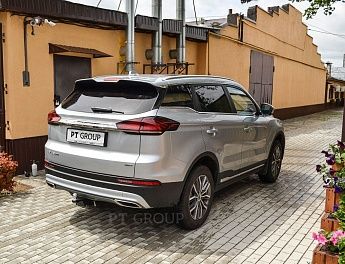 Фаркоп ТСУ/ съемный квадрат/ GEELY Atlas Pro 2021-2023