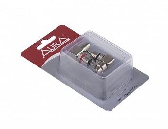 Коннектор-RCA позолоченный AURA RCA-P620