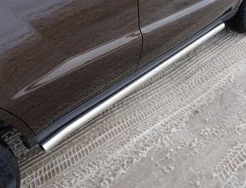 Пороги труба 60,3 мм GEELY Emgrand X7 2015- GEELEMGX715-13